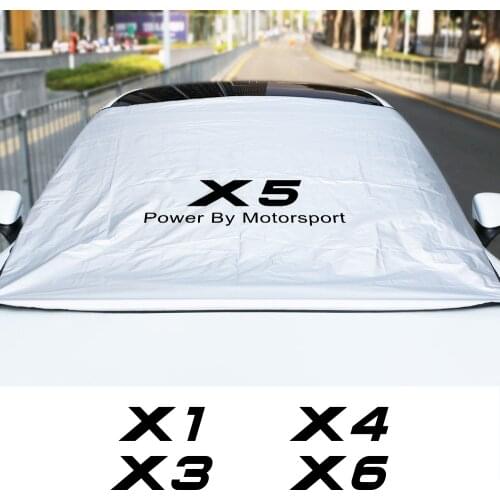 For BMW X5 E70 F15 G05 X1 F48 X3 F25 X6 E71 X2 F39 X4 F26 X7 G07 Auto Accessories Car Windshield Sunshade Cover Sun Shade Block