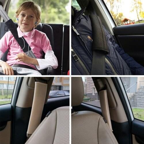 Car Styling Car Seat Belt Cover 3 Layers Protection Shoulder Pad for Jaguar XF XJ XJS XK S-TYPE X-TYPE XJ8 XJL XJ6 XKR XK8 XJS