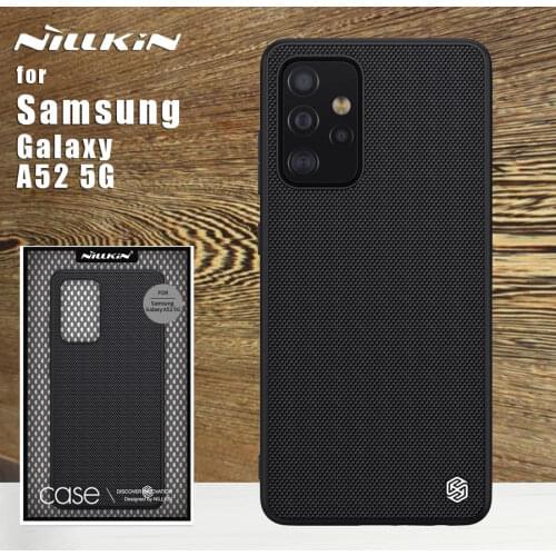Nillkin for Samsung Galaxy A52 5G case back cover Textured protective Nilkin nylon fiber TPU PC cases