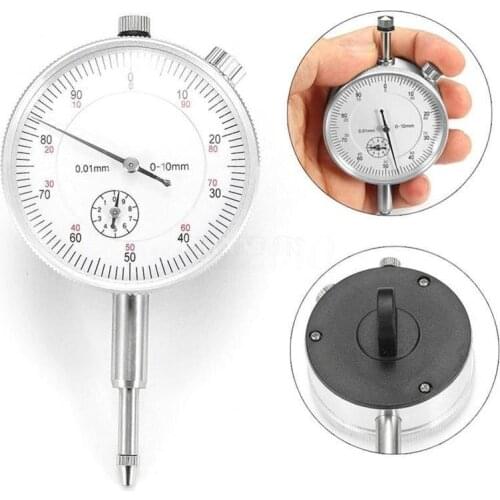 DHL 50PCS Precision Tool 0.01mm Accuracy Measurement Instrument Round Dial Indicator Gauge Vertical Contact Analysis