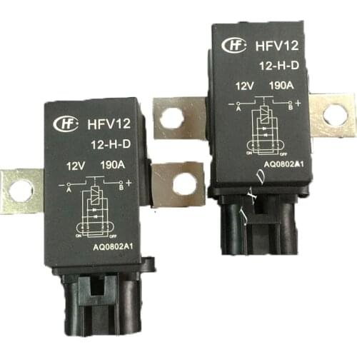 HOT NEW Magnetic hold 12V relay HFV12-12-H-D HFV12 12 H D HFV1212HD 12VDC DC12V 12V 190A