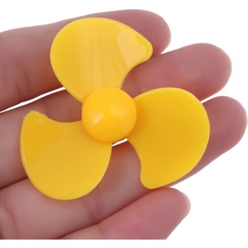 Hot New Mini Plastic DC Propeller For Toys Hobbies Helicopter Smart Car Boat Ship Motor
