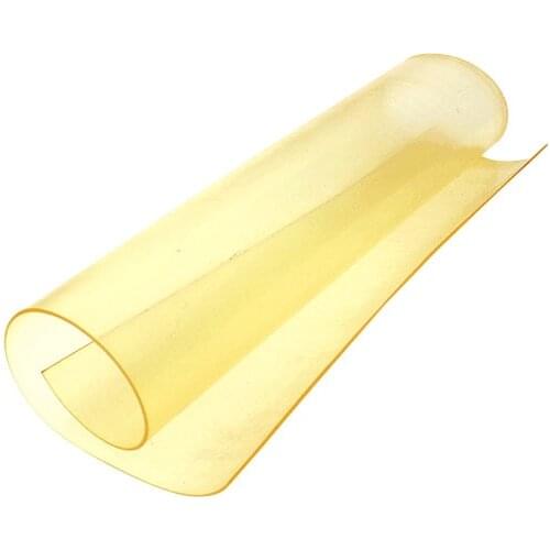 PU Elastic Plate Pad Rectangular Plate Rubber Spring Sheet Polyurethane Dichotomanthes Board Thickness 1mm-6mm