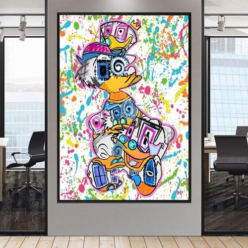 Graffiti Street Ride Art Paintings on Wall Street Art Graffiti Canvas Posters and Print Pop Art for Home Decoration