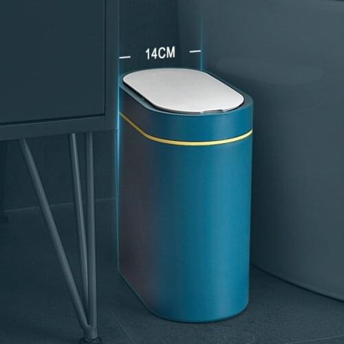 Nordic Style Trash Bin Storage Baskets High Capacity Cleaning Automatic Trash Bin Cubo Basura Cocina Home Merchandises DB0LJ