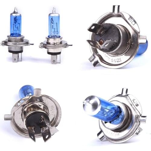 New Ultra White Light Car Headlight 12VH4 55W/100W Car Halogen Bulb H4 Car Halogen Bulb Auto Products Accessories Decoration