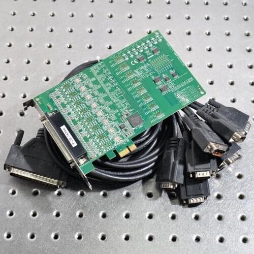 ADVANTECH PCIE-1620A 8-port RS-232 PCI fast communication card With connecting wire