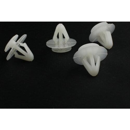 Car Interior White Door Trim Panel Under Edge Beams Retainer Clip Fastener For Ford