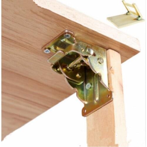 Folding 90 Degree Angle Hinge Hardware Folding Chair Table Spring Hinges Frame Outdorr Table Chair Iron Hinge