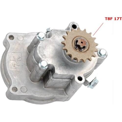 T8F 17T Clutch Drum Gear Box Sprocket For T8F Chain Sprocket Gear for 33cc 43/49cc Ty Rod Go Kart Mini Pocket Bike ATV Go Kart