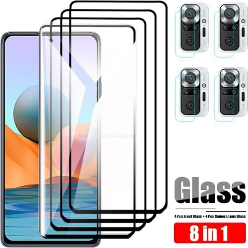 Protection Glass For Xiaomi Poco X3 NFC M3 F3 Mi 10T Lite Tempered Glass On Redmi K40 Gaming Note 10 Pro Max 10S Camera Len Film