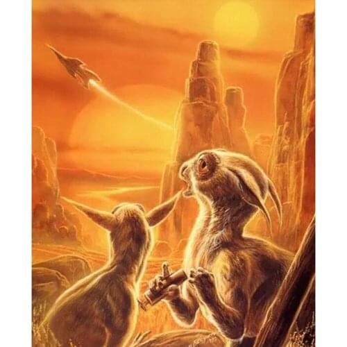 5D DIY Round/Square Diamond Painting Starry Sky Cross Stitch Science Fiction WorldEmbroidery Rhinestone Mosaic Home Decor