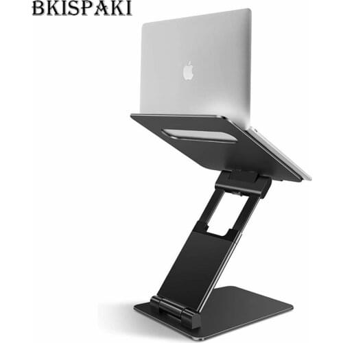 Aluminum Laptop Stand Ergonomic Metal Adjustable Cooling Notebook Holder Convertor for Mac book Air Pro Base Bracket for Laptop