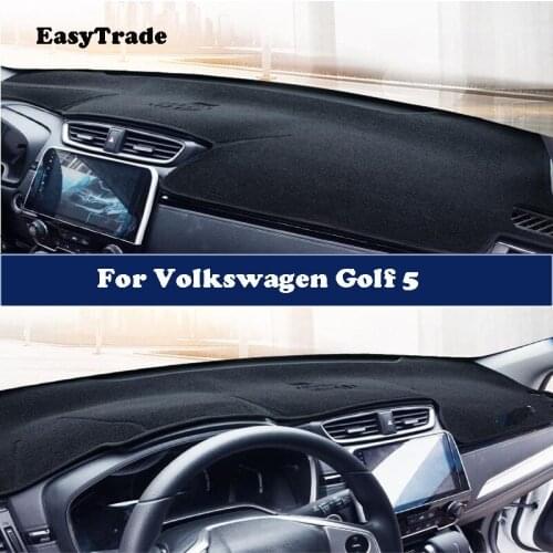 Car Dash Mat Dashmat Dashboard Cover For Volkswagen VW Golf 5 Sun Shade Dash Board Cover Carpet Car Styling Accessories