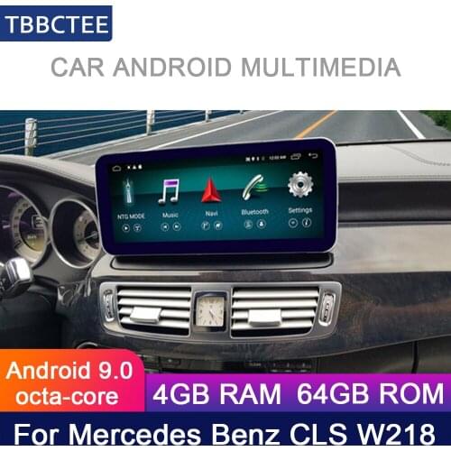 10.25 inch 4G+64G Android For Mercedes Benz MB CLS W218 2010~2018 NTG Car Multimedia player GPS Navi Navigation Mirror link