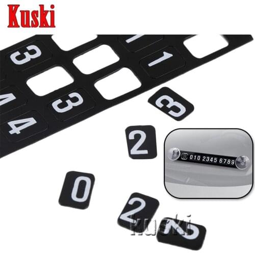 Car Styling Temporary Parking Card Stickers For Mini Cooper R56 R50 R53 F56 F55 R60 R57 Porsche 911 Cayenne Macan Accessories