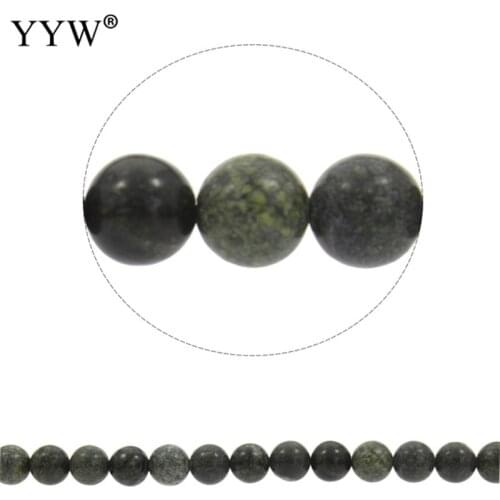 Russian Serpentine Beads,Sexy jewelry, Round, natural, different size for choice Sold Per Approx 15 Inch Strand