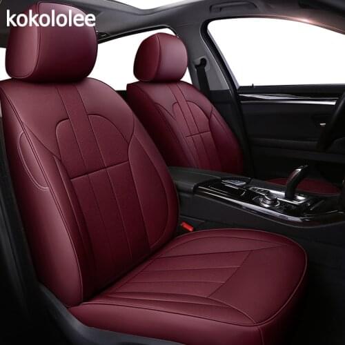 Kokololee custom real leather car seat cover for Great Wall C30 C50 Havel H1 H2 H3 H4 H5 H6 H7 H8 H9 Automobiles Seat Covers