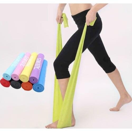 Different Strength Exercise Resistance Bands Set Stretch Bands For Home Gym