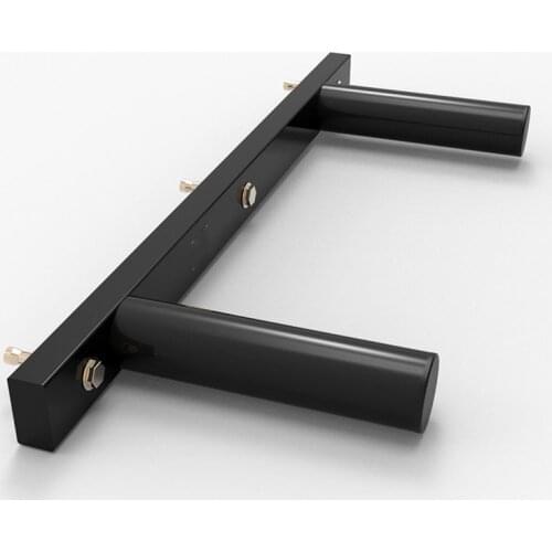 Gym Fitness Equipment Accessories Wall-mounted Barbell Rod Plates Holder Bracket Muscle Strength Training Barbell Pole Storage