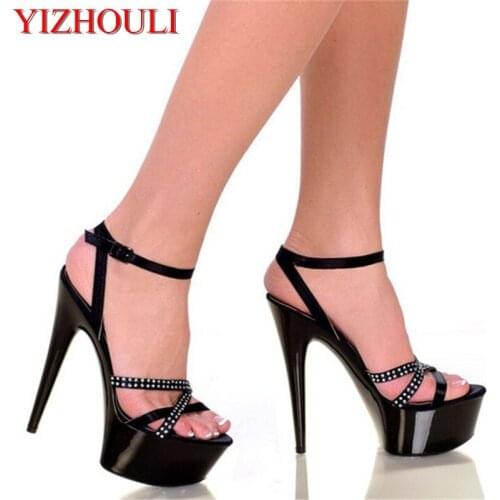 The new sexy summer wear with 15CM of open-toe sandals, high-heeled stilettos and dancing shoes