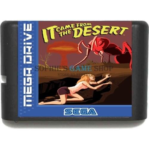 It Came From The Desert Game Cartridge Newest 16 bit Game Card For Sega Mega Drive / Genesis System