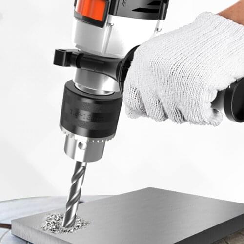 For 4" Electric Angle Grinder 10mm Chunk Holder Power Drill Convert Adapter M10x1.5 Thread Collet Chunk with Key