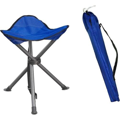Portable Folding Stool Outdoor Square Slack Chair Lightweight Heavy Duty For Outdoor Fishing Camping Hiking