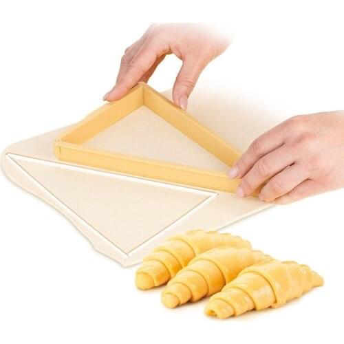 DIY Foldable Triangle Cake Mold Cookie Biscuit Mold Cutters Cake Cutters Cake Fondant Mold Cake Mold Cutter Baking Tools