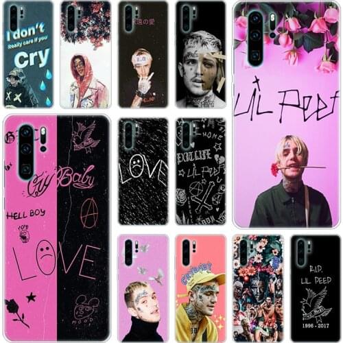 Hot Lil Peep Lil Bo Peep Silicone Phone Case for Huawei P40 P30 P20 Pro P10 P8 Lite 2017 P Smart Z S Plus 2019 2020 Soft Cover