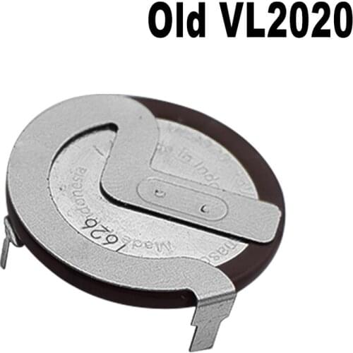 Old Type VL2020 2020 Lithium Battery With Legs 90 Degrees for BMW Car Remote Control