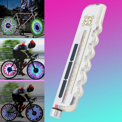 Bicycle Light Tire Valve Cap Bike Air Flame LED Flash Light Waterproof Cool Wheel Lights Neon Lamp for Road Bike