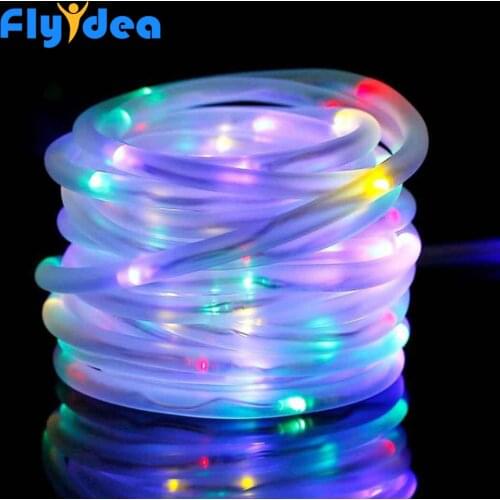 Waterproof Christmas outdoor LED string light New Year hose flexible rope light festival wedding party decoration lighting