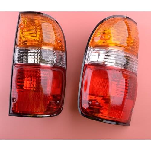 1Pair Rear Side Tail Brake Lights Lamps Fit For Toyota Tacoma 2001 2002 2003 2004
