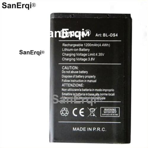 3.8V 1200mAh art BL-OS4 BL-0S4 Battery for NGM art BL-OS4 BL-0S4 Battery Mobile Phone Battery Batteria Akku