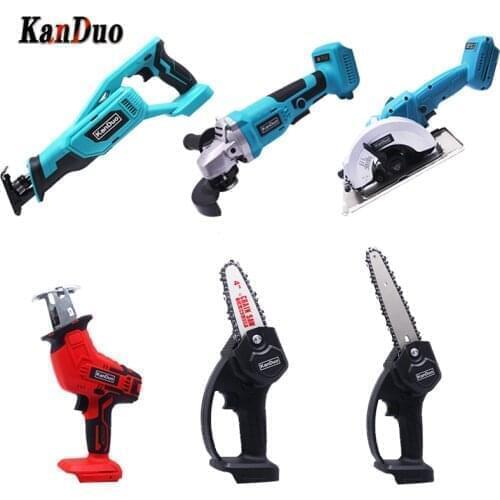 Cordless chain saw cordless circular saw cordless angle grinder cordless blower Woodworking combination tools