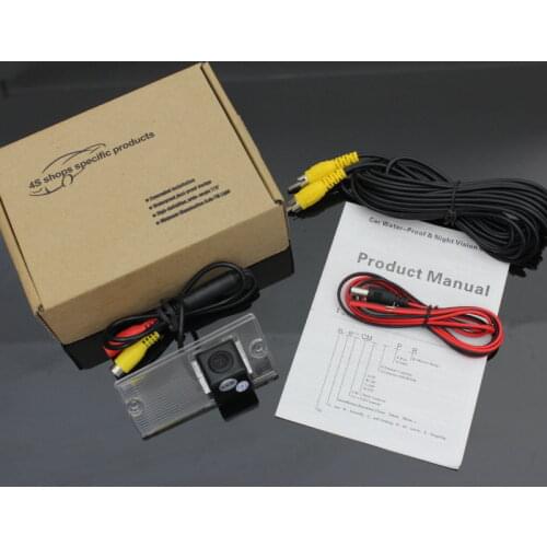 For KIA Naza Sorento BL MK1 2003~2008 HD Car Rear View Camera / Back Up Parking Camera CCD RCA NTST PAL / License Plate Lamp OEM