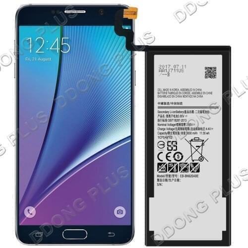EB-BN920ABE Battery For Samsung Galaxy Note 5 SM-N920R4 Battery EB-BN920ABA Replacement Repair Part