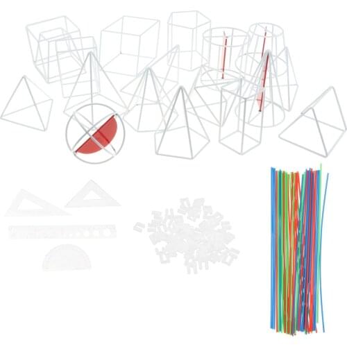 Geometric 3D Model School Math Geometry Visual Teaching Tools Learning Aids