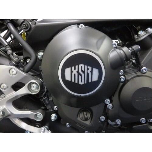 Powder Coated Stainless Steel Clutch Cover Top For Yamaha XSR900 Black