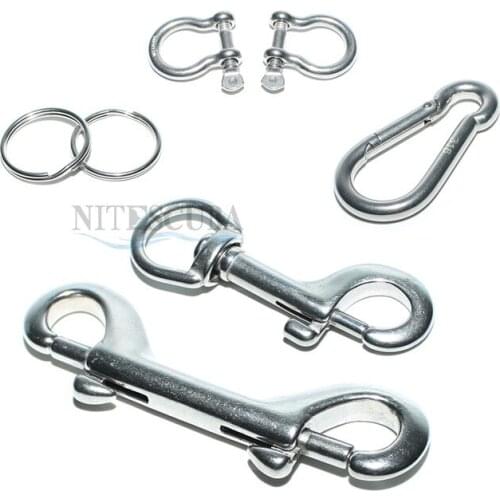 316 stainless steel single-head hook, double-head hook, diving elephant thread puller hook, universal hook