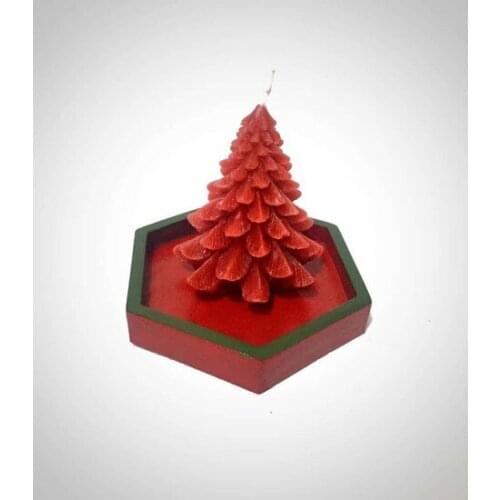 Modesign Decorative Sunumlukta christmas Pine Scented Candle christmas decorations рождественские украшения