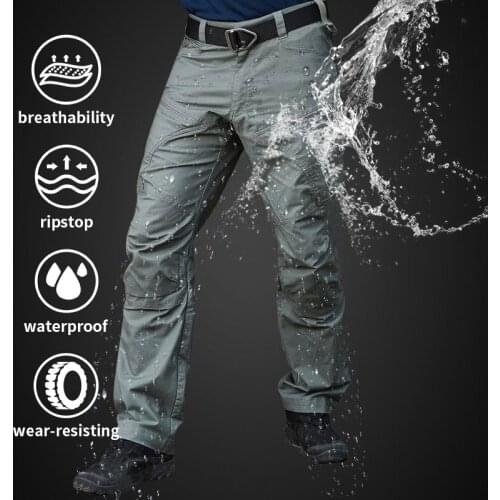 PAVEHAWK Summer Cargo Pants Men Khaki Black Camouflage Army Tactical Military Work Casual Trousers Jogger Sweatpants Streetwear