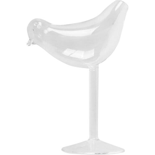 New 150Ml Creative Bird Shape Cocktail Goblet Gl Personality Molecular Smoked Modelling Gl Fantasy Wine Goblet