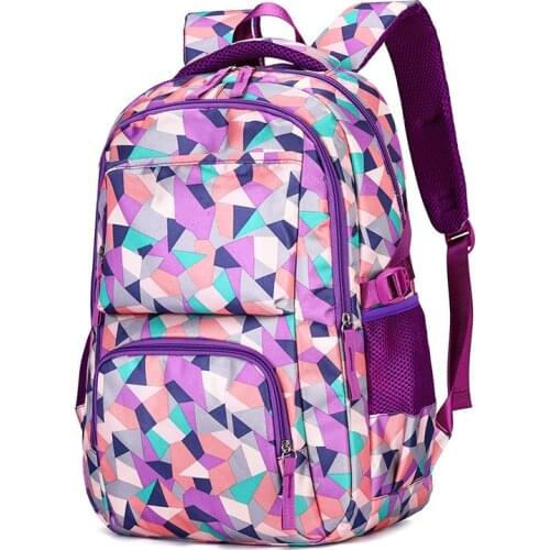 New Large schoolbag cute Student School Backpack Printed Waterproof bagpack Children school book bags for teenage girls kids