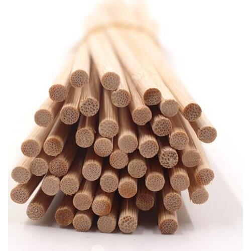 Manufacturer Food Grade BBQ Tools Hot Sale Disposable Kebab round Bamboo Stick/Skewer Barbecue Stick