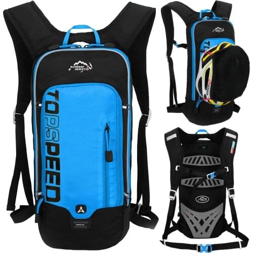 6L Outdoor Sport Cycling Running Hydration Water Bag Storage Helmet Backpack UltraLight Hiking Bike Riding Pack Bladder Knapsack