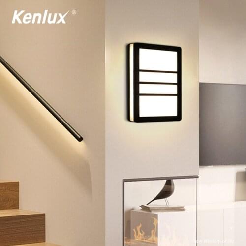 LED Fashionable Plastic Wall Lamp Bedroom Bedside Stairs Corridor Simple Wall Light AC85-265V Decorative Wall Lights
