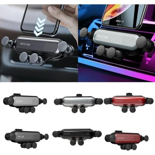 High Quality Telescopic Phone Car Holder Gravity Linkage Handy Car Phone Holder Small Mobile Phone Navigation Stand In The Car