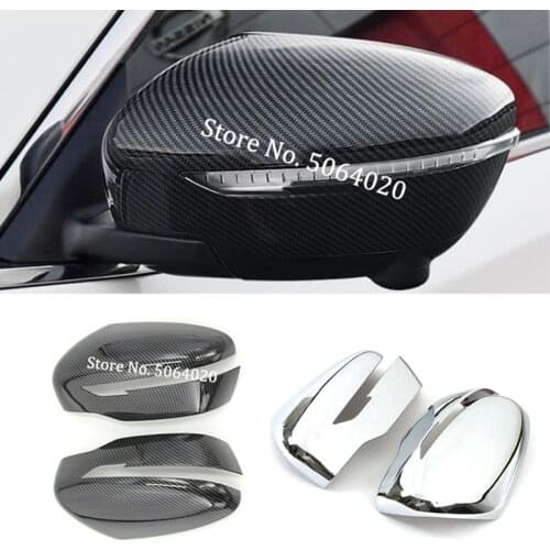 For Nissan Qashqai J11 Rogue X-Trail T32 2014-2020 Accessories ABS Chrome Car Rearview Mirror Exterior Covers Trim Car Styling